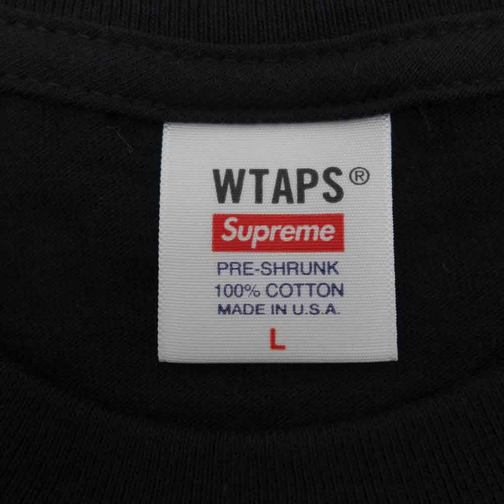 Supreme シュプリーム 21AW WTAPS Sic'em! Tee ブラック系 マルチカラー系 L【極上美品】【中古】