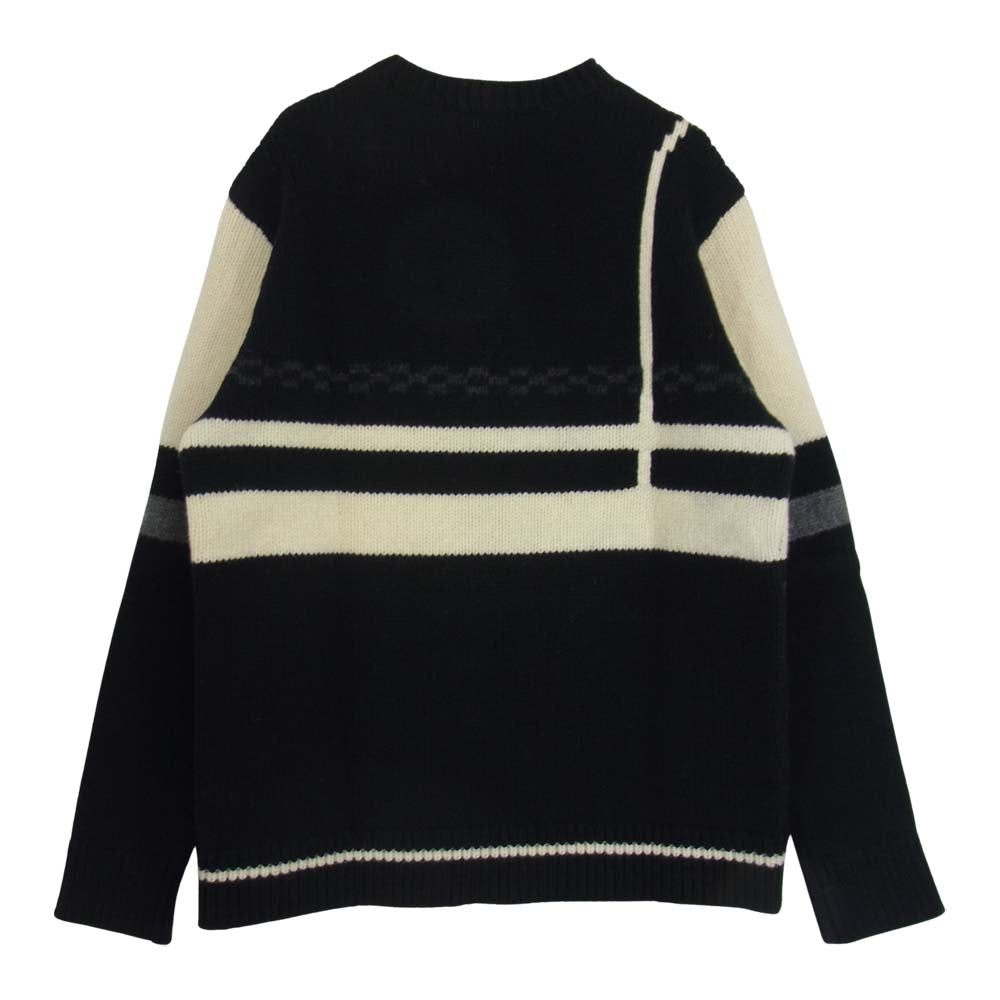 UNDERCOVER アンダーカバー UCP9901 15AW復刻 有刺鉄線 ワイヤー ニット ブラック系 3【美品】【中古】