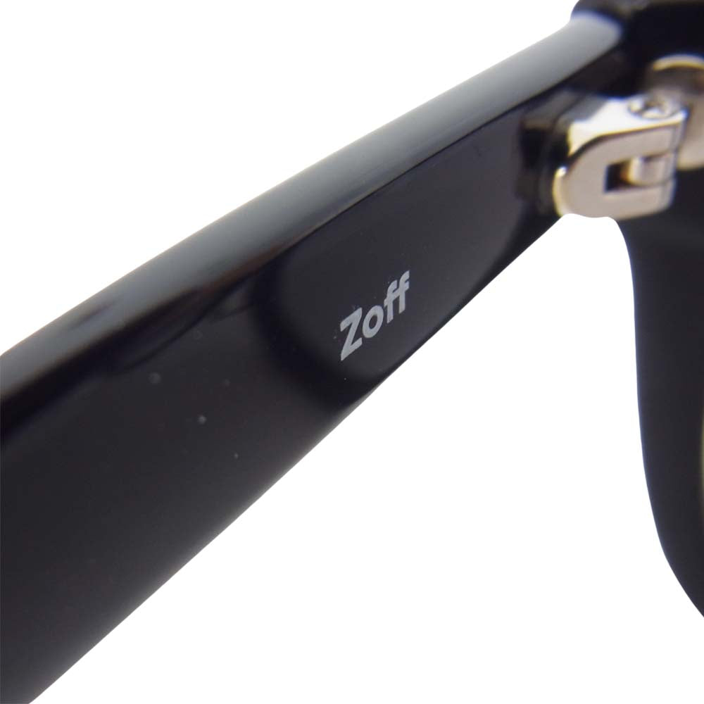 WIND AND SEA ウィンダンシー ZH211G01-50A1 Zoff ゾフ サングラス アイウェア ブラック系 54□21-145【極上美品】【中古】