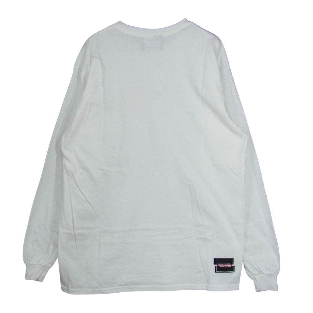 WIND AND SEA ウィンダンシー WDS-XXX-SP-08 GOD SELECTION XXX ゴッドセレクション ロゴ Tシャツ ホワイト系 L【新古品】【未使用】【中古】