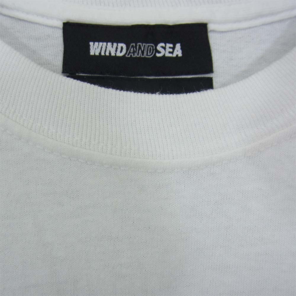 WIND AND SEA ウィンダンシー WDS-XXX-SP-08 GOD SELECTION XXX ゴッドセレクション ロゴ Tシャツ ホワイト系 L【新古品】【未使用】【中古】