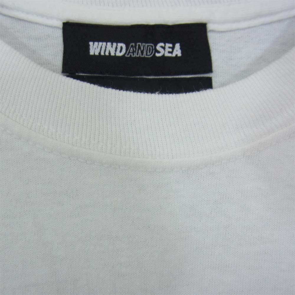 WIND AND SEA ウィンダンシー WDS-XXX-SP-08 GOD SELECTION XXX ゴッドセレクション ロゴ Tシャツ  ホワイト系 L【新古品】【未使用】【中古】