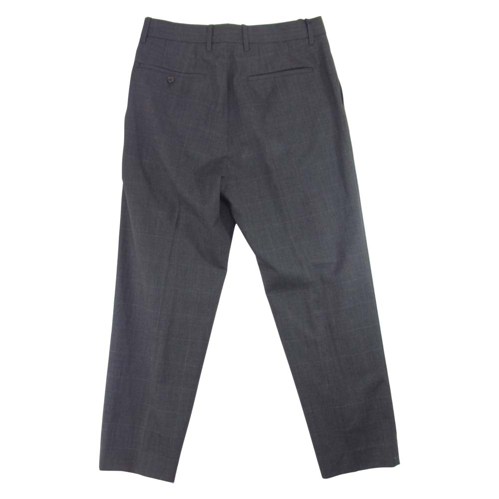 シュタイン ST.217-1 WIDE TAPERED TROUSERS ワイド テーパード トラウザー グレー系 M【中古】