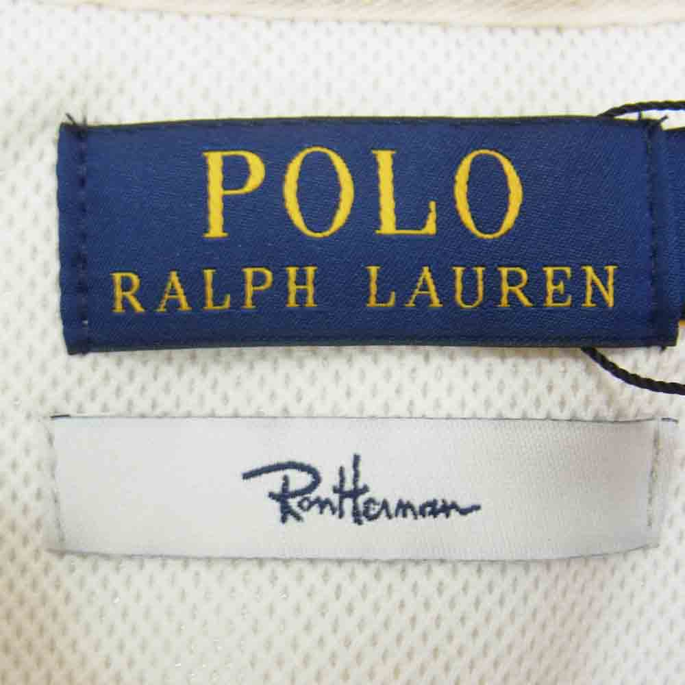 Ron Herman ロンハーマン POLO RALPH LAUREN ポロ ラルフローレン フリース ジャケット オフホワイト系 L【新古品】【未使用】【中古】