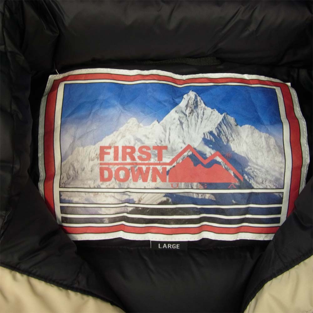WIND AND SEA ウィンダンシー WDS-FRST-03 FIRST DOWN ファーストダウン SHORT Down Jacket ベージュ系 L【新古品】【未使用】【中古】