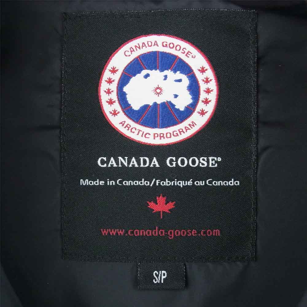 CANADA GOOSE カナダグース 3434JM R 国内正規品 モントリオール ダウン ベスト カナダ製 ブラック系 S【中古】