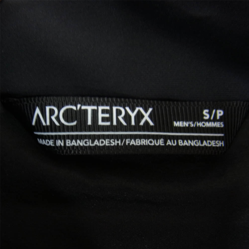 ARC'TERYX アークテリクス 125357 ATOM AR HOODY アトム フーディー ジャケット ブラック系 s/p【中古】