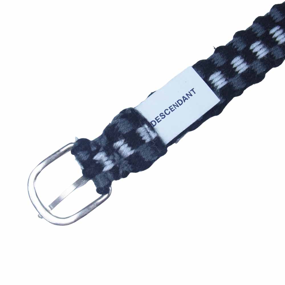 DESCENDANT ディセンダント REEL BELT リール ナロー ベルト ブラック系【中古】