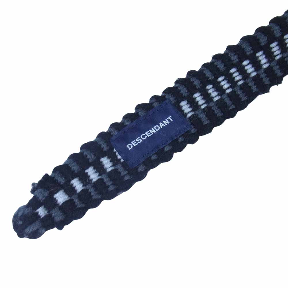 DESCENDANT ディセンダント REEL BELT リール ナロー ベルト ブラック系【中古】
