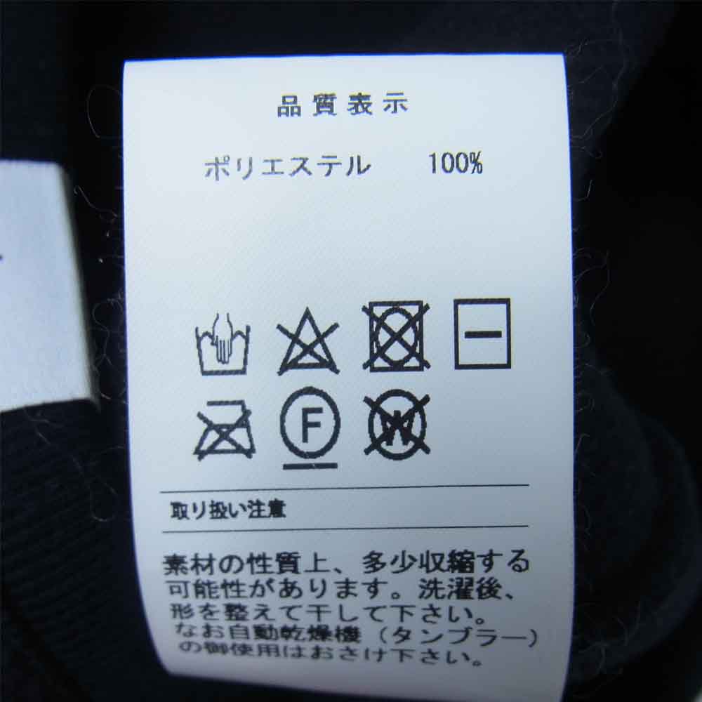 DESCENDANT ディセンダント MITCHELL BELLET フリース ベレー キャップ ブラック系【中古】