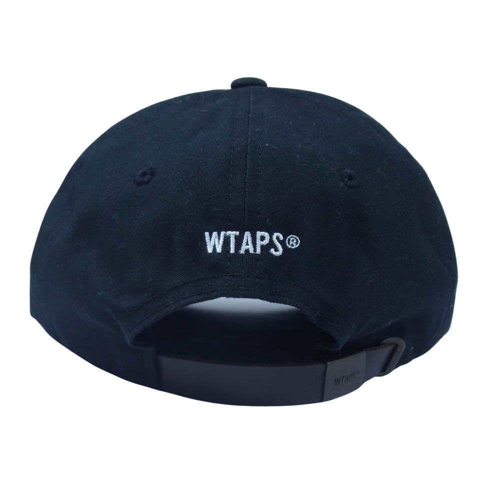WTAPS ダブルタップス 192HCDT-HT04 T-6L 01 CAP COTTON CANVAS ダッド キャップ ブラック系【中古】