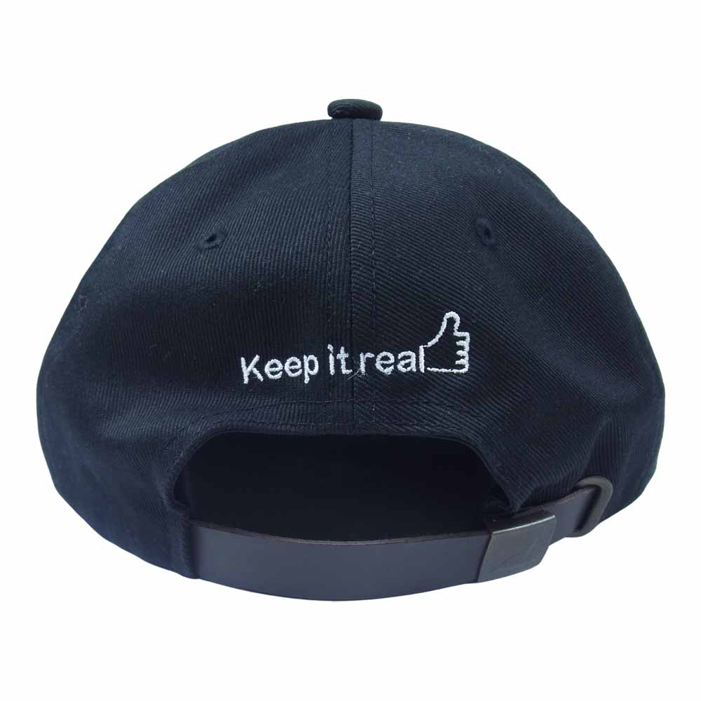 DESCENDANT ディセンダント OVAL 6 PANEL CAP オーバル 6パネル キャップ ブラック系 F【美品】【中古】