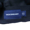 DESCENDANT ディセンダント OVAL 6 PANEL CAP オーバル 6パネル キャップ ブラック系 F【美品】【中古】