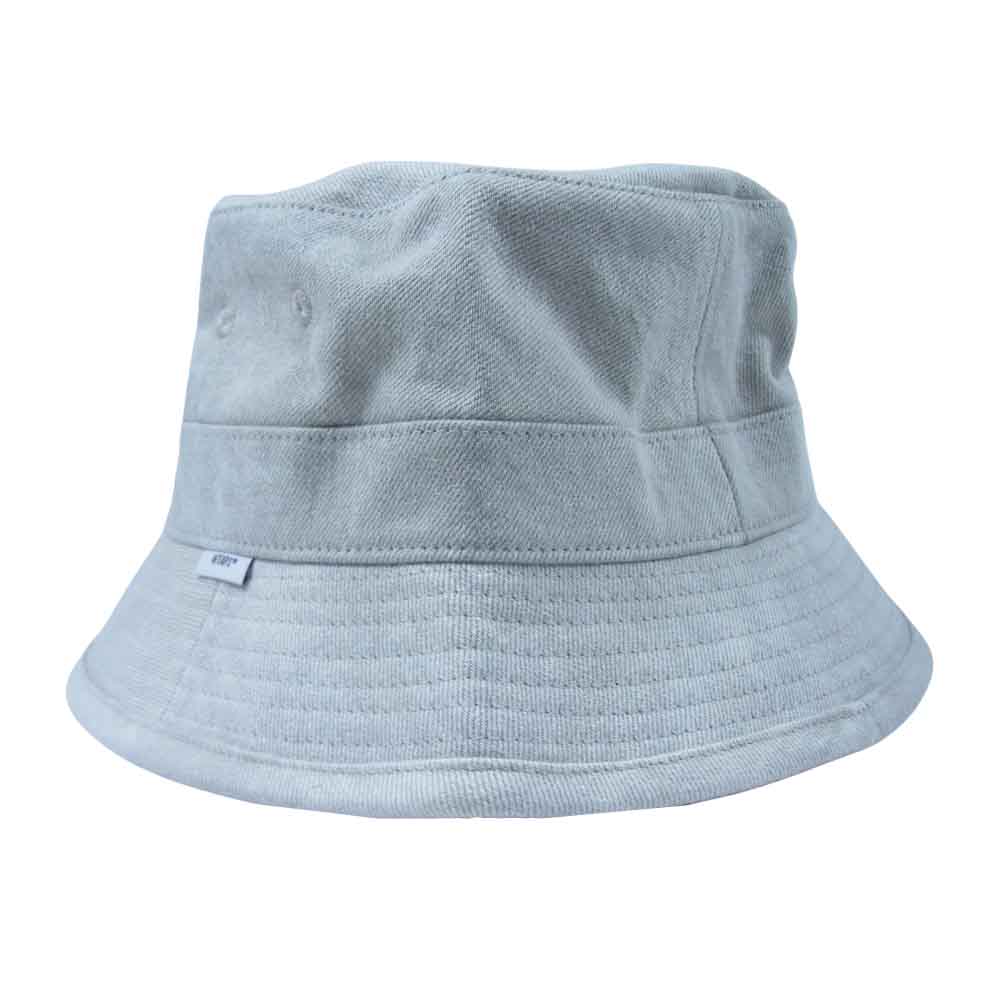 WTAPS ダブルタップス 212HCDT-HT18 BUCKET 01 HAT COTTON. DENIM バケット ハット ベージュ系 M【新古品】【未使用】【中古】