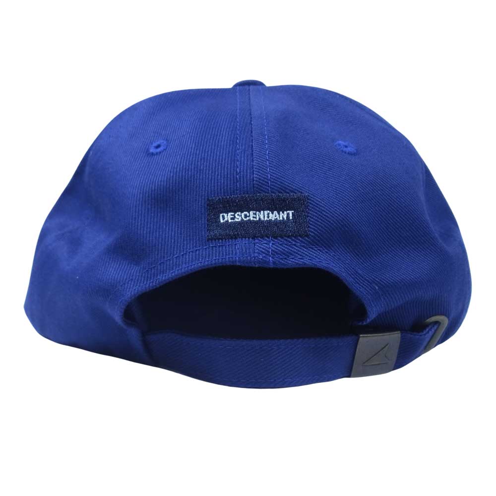 DESCENDANT ディセンダント 212HCDS-HT01 CACHALOT 6 PANEL CAP BLUE 6パネル キャップ ブルー系 F【極上美品】【中古】