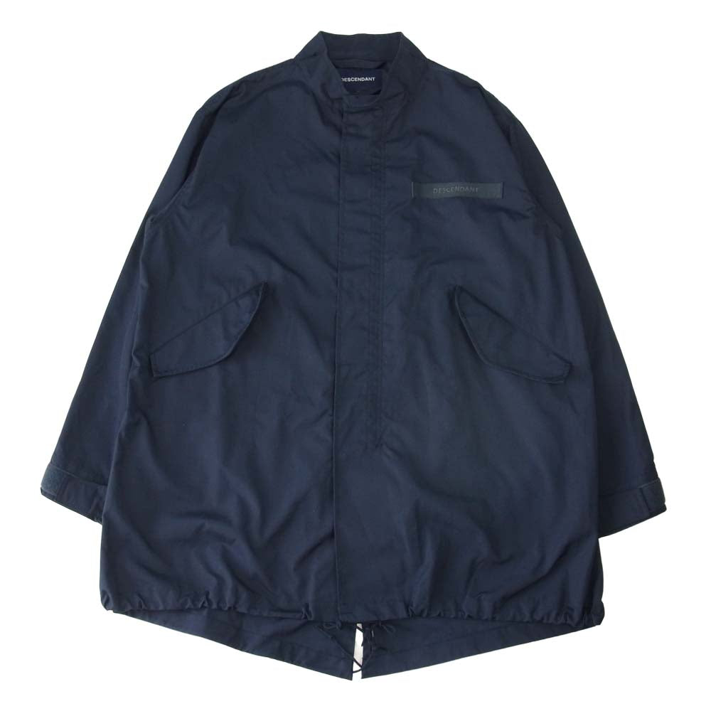 DESCENDANT ディセンダント 211BRDS-JKM01 CRICKET COPO JACKET フィッシュテール ジャケット ネイビー系 3【中古】