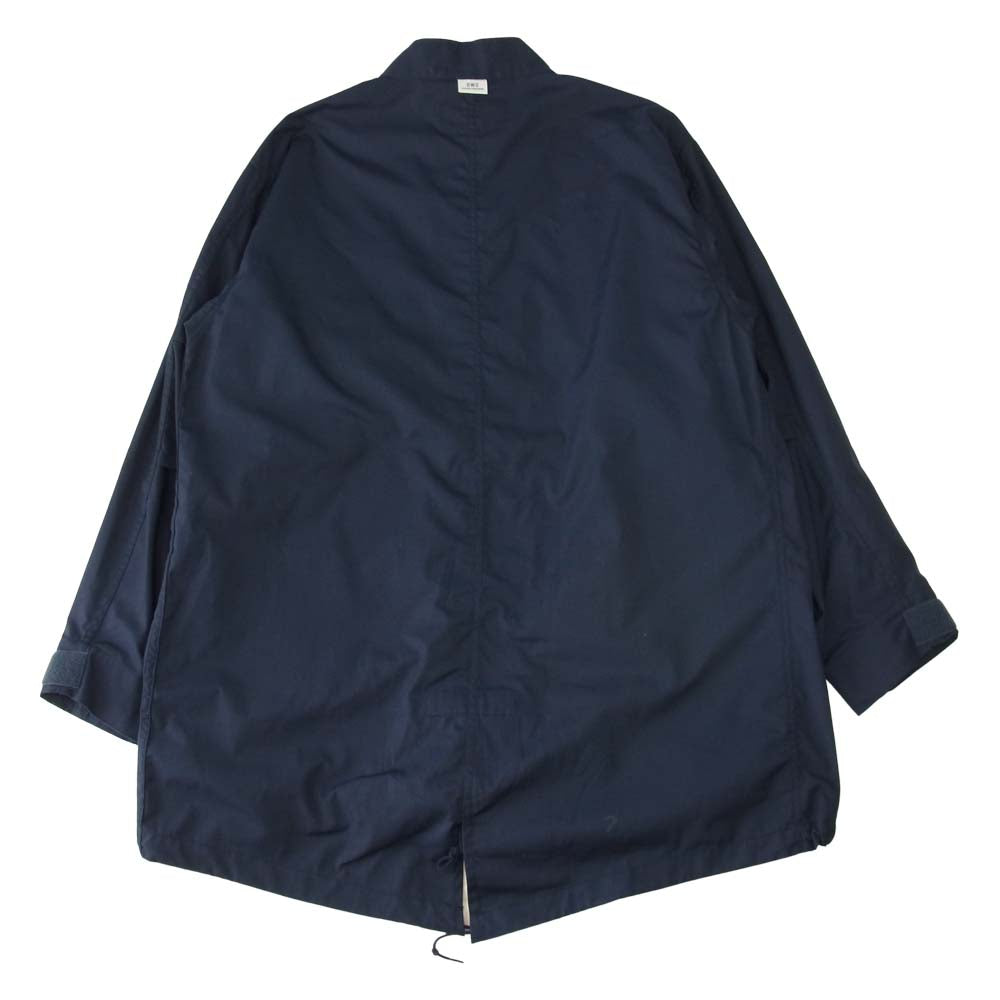 DESCENDANT ディセンダント 211BRDS-JKM01 CRICKET COPO JACKET フィッシュテール ジャケット ネイビー系 3【中古】