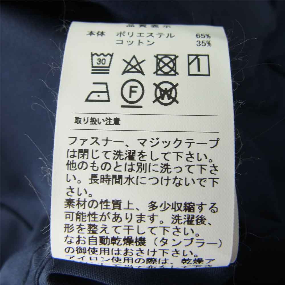 DESCENDANT ディセンダント 211BRDS-JKM01 CRICKET COPO JACKET フィッシュテール ジャケット ネイビー系 3【中古】