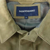 DESCENDANT ディセンダント 212BRDS-JKM04 PIGPEN TRACKER JACKET フェイクスエード トラッカー ジャケット カーキ系 3【中古】