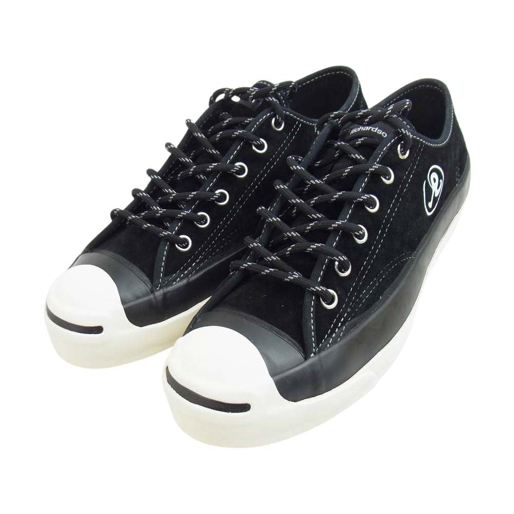 CONVERSE コンバース ADDICT アディクト × Richardson リチャードソン JACK PURCELL SUEDE GORE-TEX RC ゴアテックス スエード ジャックパーセル ブラック系 25.5cm【新古品】【未使用】【中古】