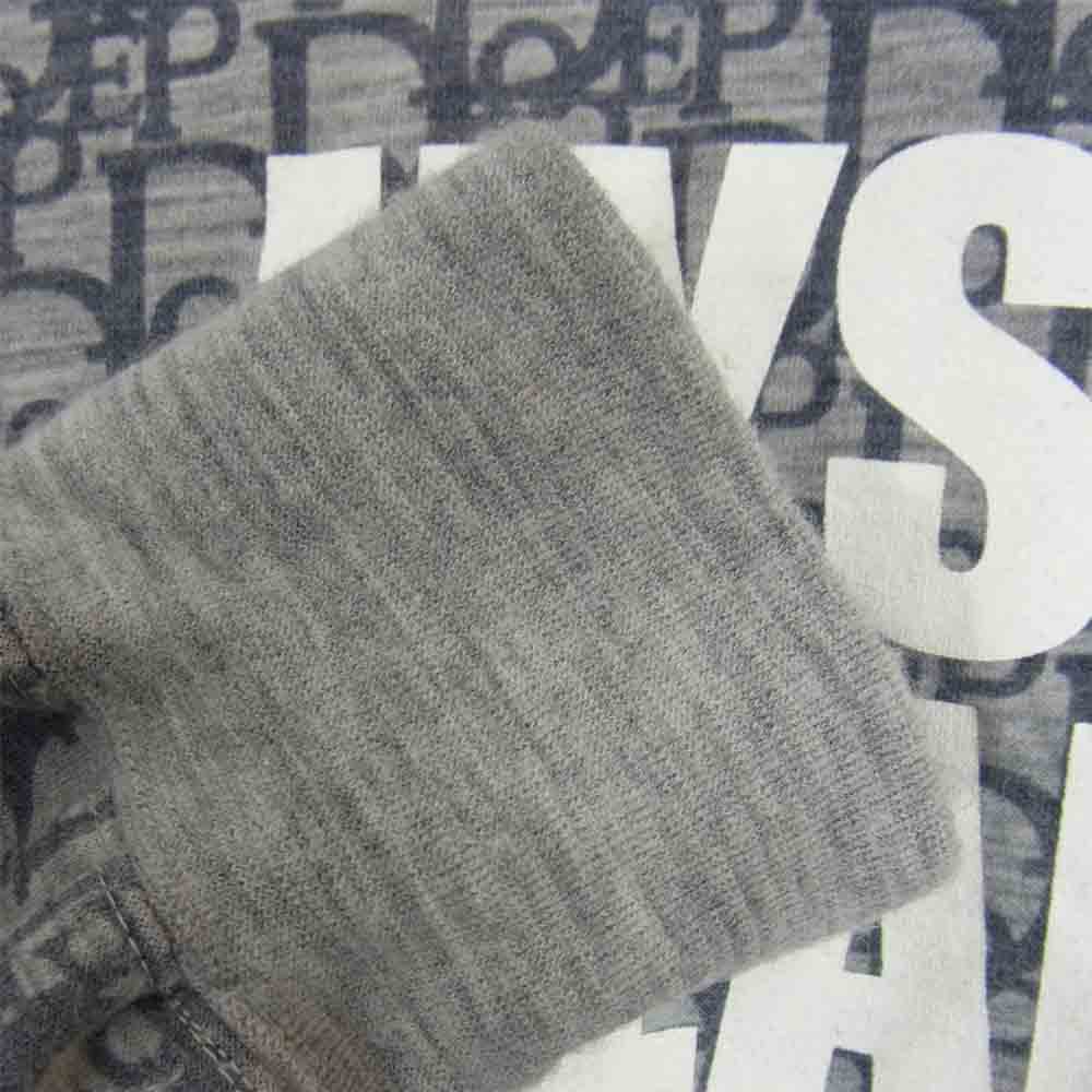 HYSTERIC GLAMOUR ヒステリックグラマー 02203CF02 DOPE 総柄 プルオーバー パーカー グレー系 M【中古】