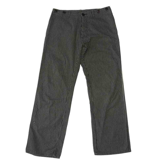 オーギャルソンズ ストライプ パンツ ブラック系 S【中古】