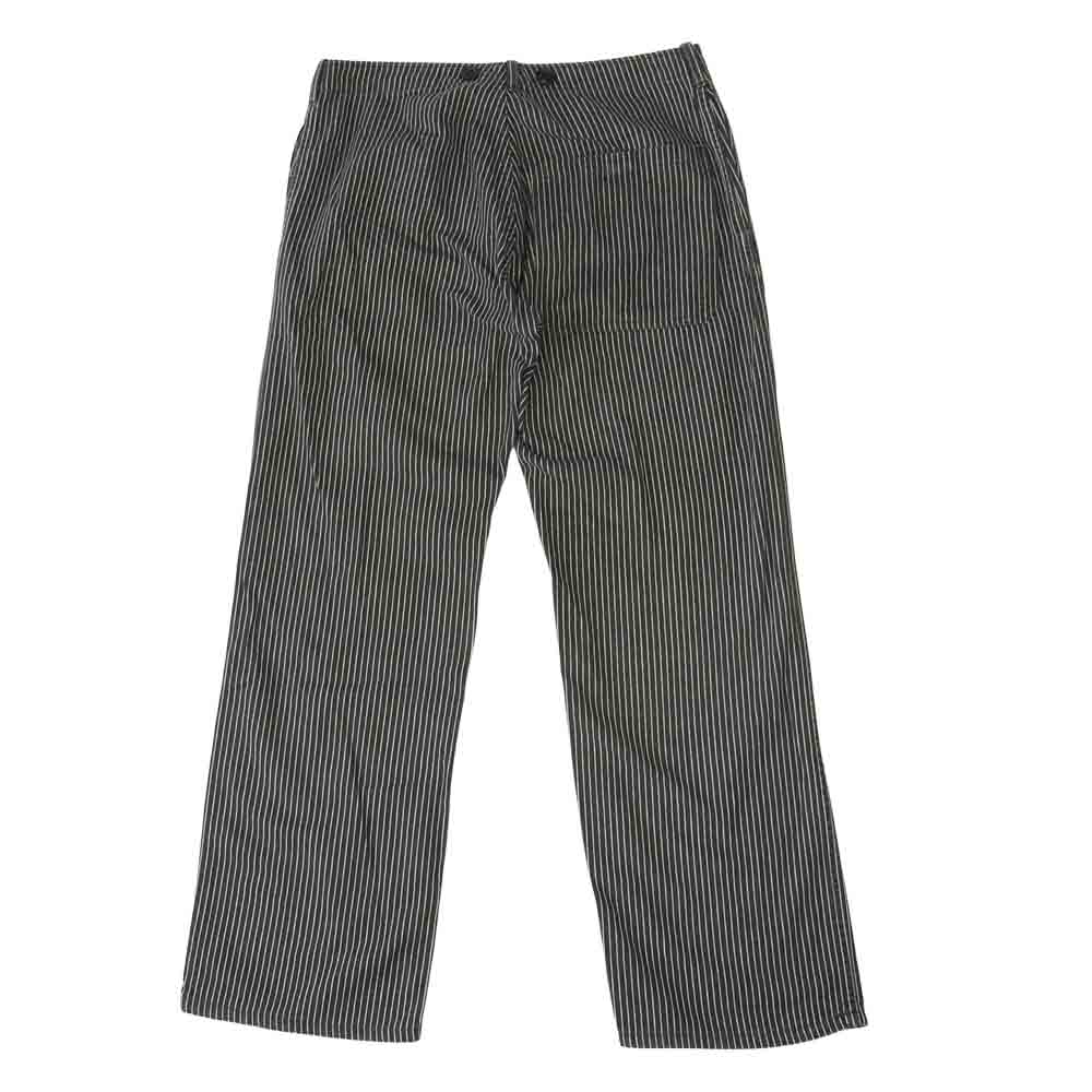 オーギャルソンズ ストライプ パンツ ブラック系 S【中古】
