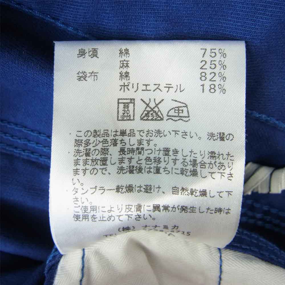 nanamica ナナミカ SUCS349 チノ パンツ ネイビー系 29【美品】【中古】