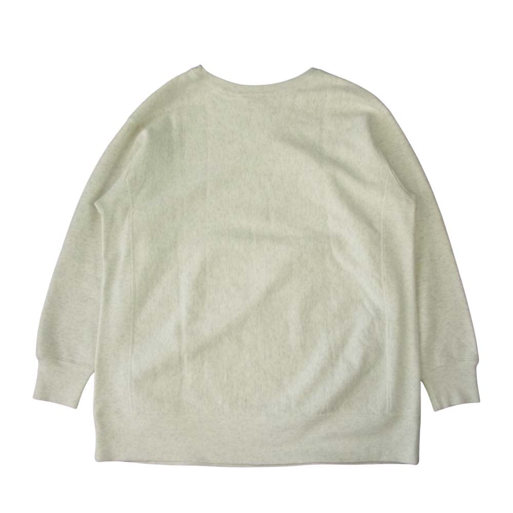 FilMelange フィルメランジェ 3APO-ALICIA-OCW ALICIA スウェット トレーナー グレー系【新古品】【未使用】【中古】