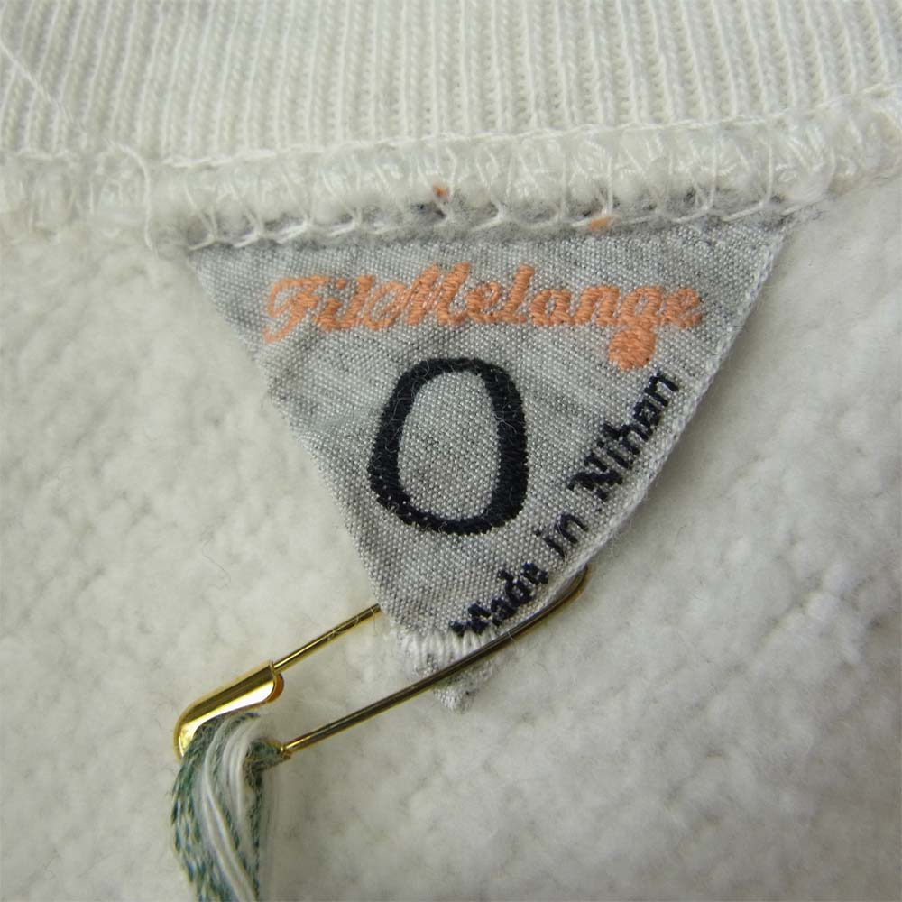 FilMelange フィルメランジェ 3APO-ALICIA-OCW ALICIA スウェット トレーナー グレー系【新古品】【未使用】【中古】