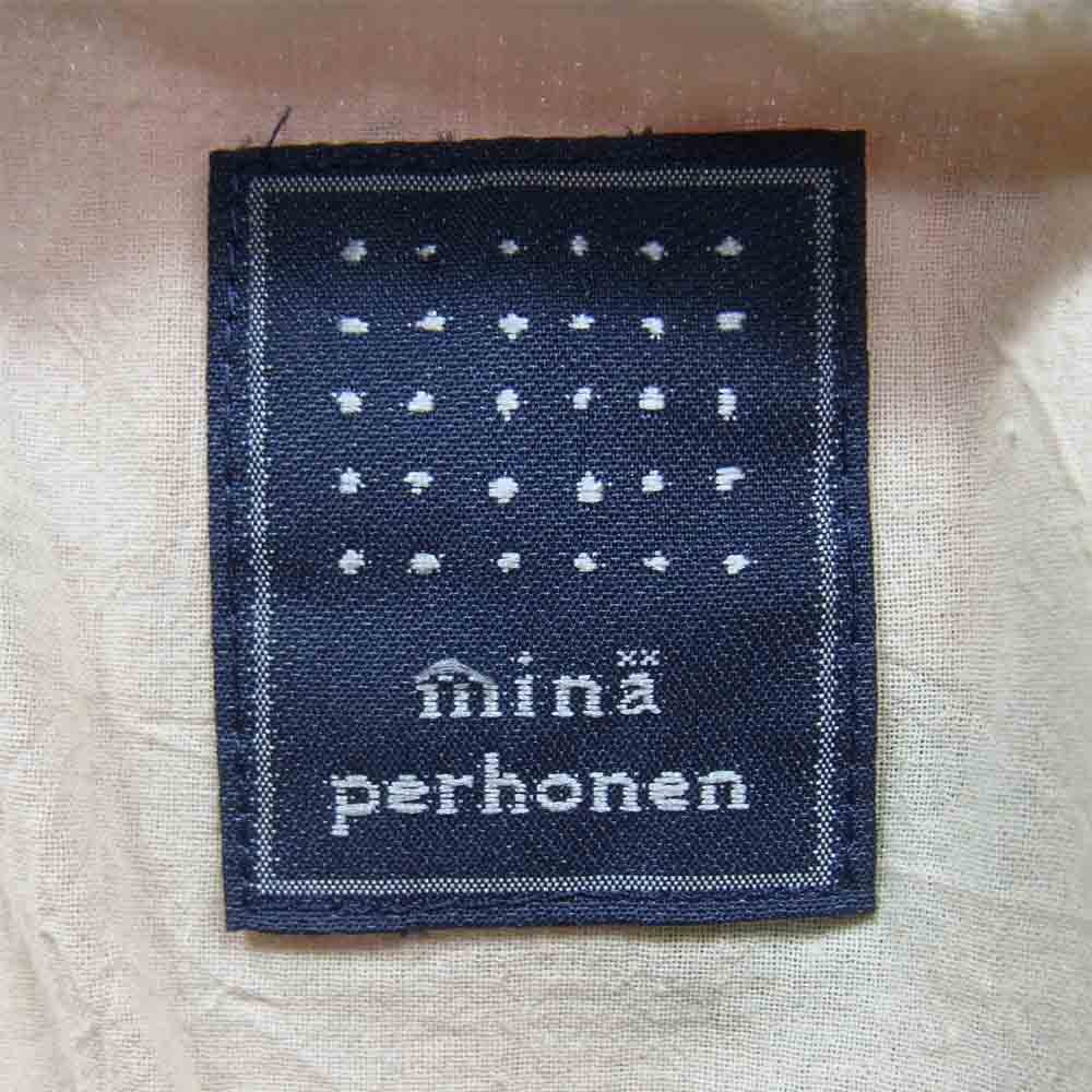 mina perhonen ミナペルホネン qa3904 millefiori ミッレフィオーリ ウール プリント ドレス ワンピース マルチカラー系 38【中古】