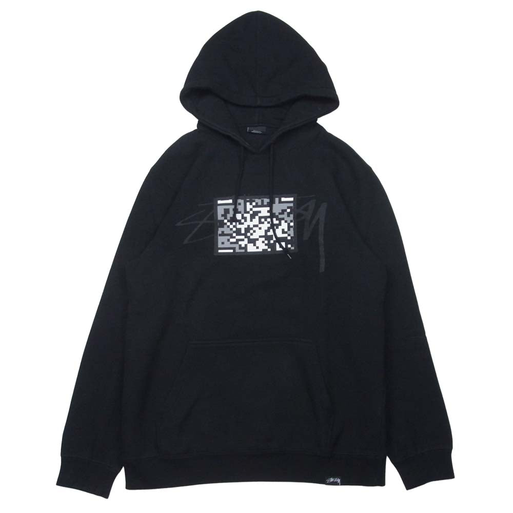 STUSSY ステューシー FORTY PERCENT AGAINST RIGHTS FPAR フォーティー パーセント アゲインスト ライツ プルオーバー パーカー ブラック系 L【中古】