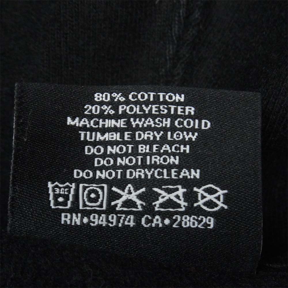 STUSSY ステューシー FORTY PERCENT AGAINST RIGHTS FPAR フォーティー パーセント アゲインスト ライツ プルオーバー パーカー ブラック系 L【中古】