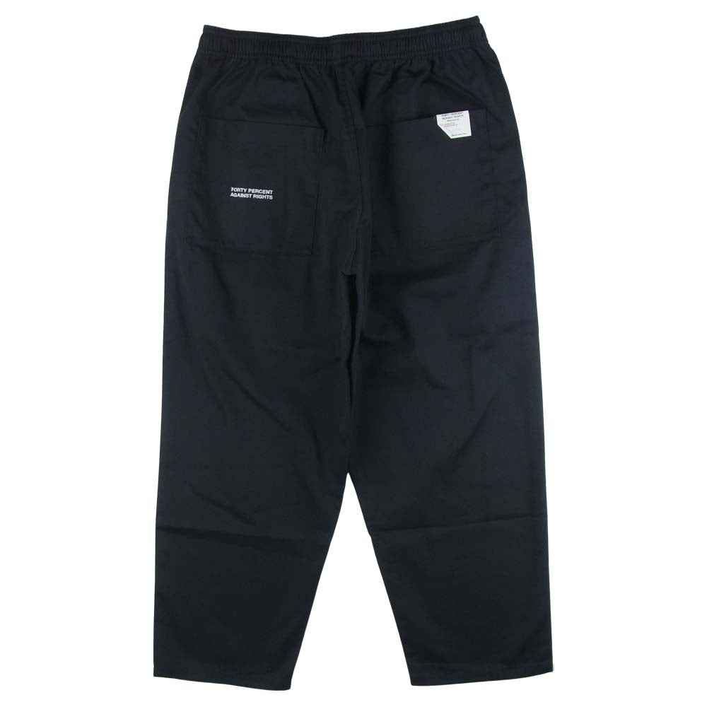 フォーティー パーセント アゲインスト ライツ FPAR イージー ワイド パンツ ブラック系【中古】
