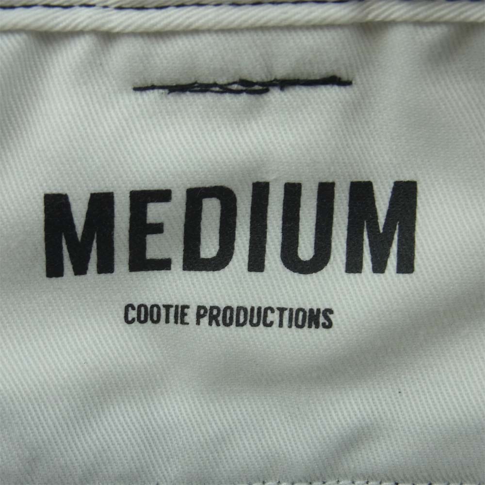 COOTIE クーティー CTE-21S105D Dickies ディッキーズ T/C 1 Tuck Trousers タック トラウザー ワーク パンツ ブラック系 M【中古】