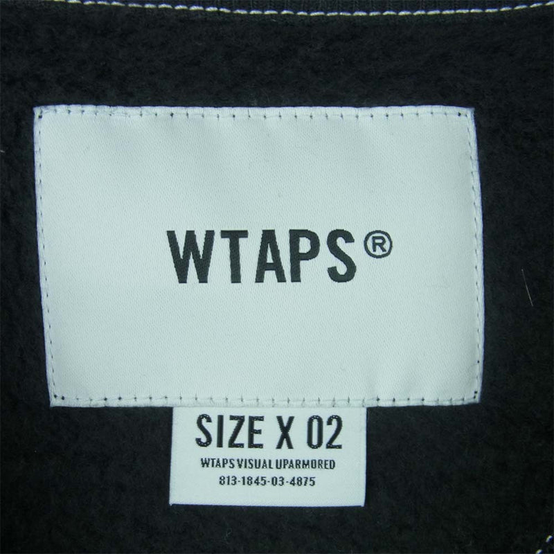 wtaps ダブルタップス　スウェット　サイズ02