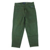 DESCENDANT ディセンダント 1995 Wide ワッシャー加工 ワイド トラウザー パンツ コットン グリーン系 3【中古】