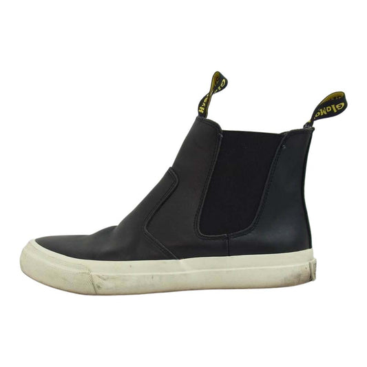 HYSTERIC GLAMOUR ヒステリックグラマー 02171QS05296 サイドゴア レザー スニーカー シューズ ブラック系 26cm【中古】