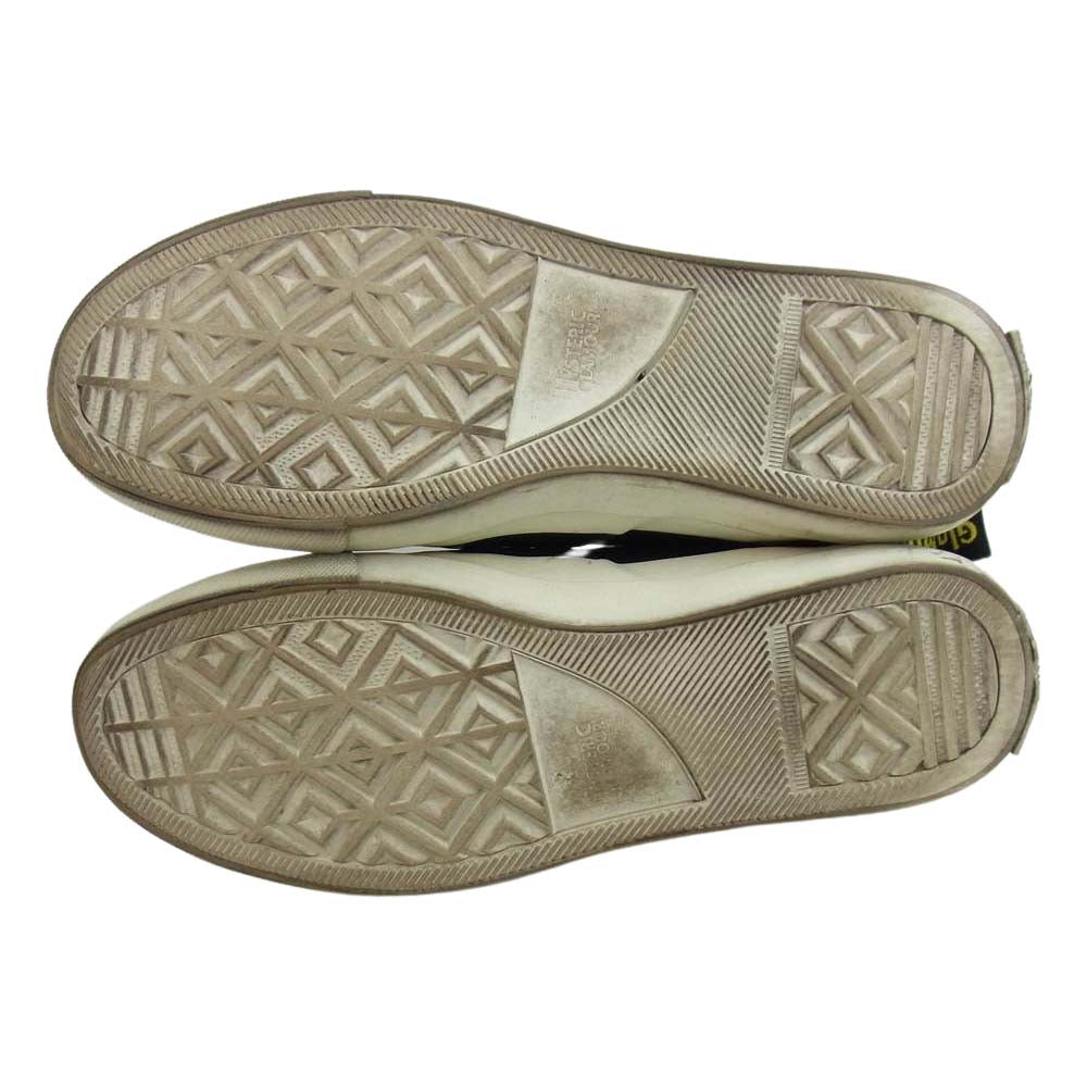 HYSTERIC GLAMOUR ヒステリックグラマー 02171QS05296 サイドゴア レザー スニーカー シューズ ブラック系 26cm【中古】