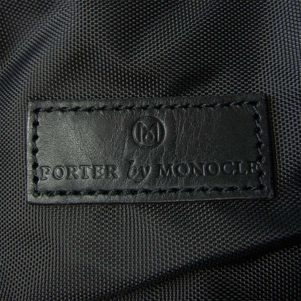 PORTER ポーター BY MONOCLE モノクル トートバッグ ブラック系【美品】【中古】