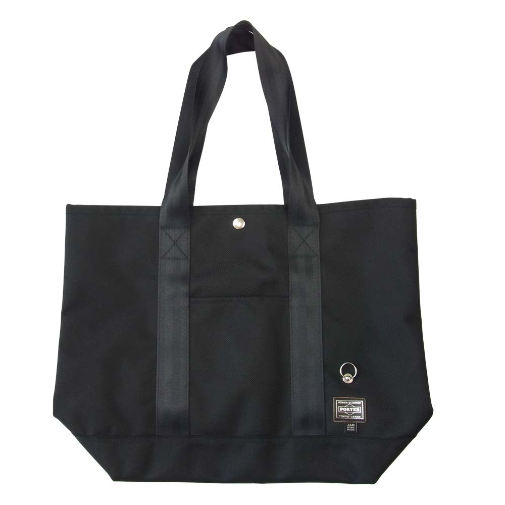 PORTER ポーター × JAM HOM MADE ジャムホームメイド トート バッグ ブラック系【極上美品】【中古】