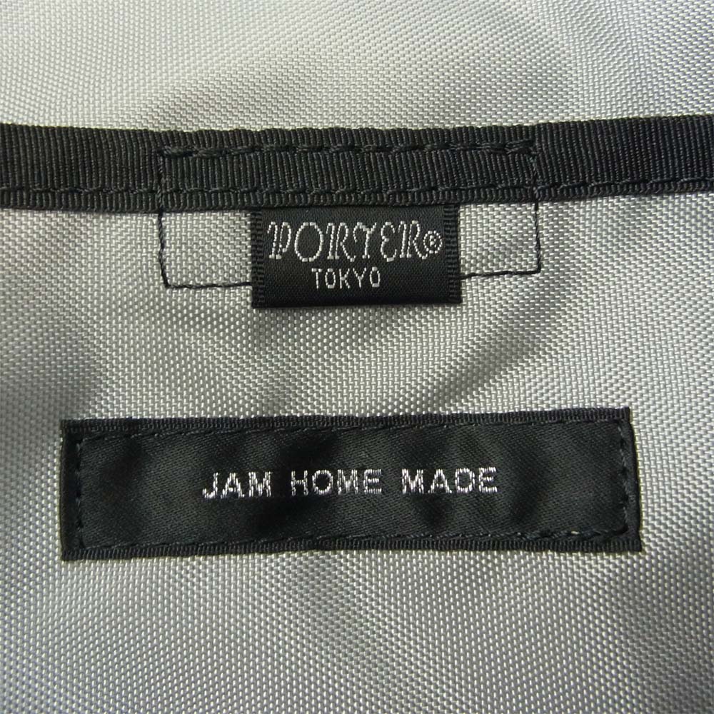 PORTER ポーター × JAM HOM MADE ジャムホームメイド トート バッグ ブラック系【極上美品】【中古】