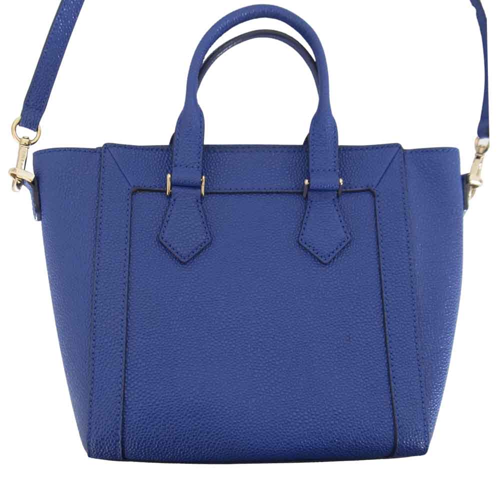 COLE HAAN コールハーン 2way ショルダー ハンド バッグ ブルー系【美品】【中古】