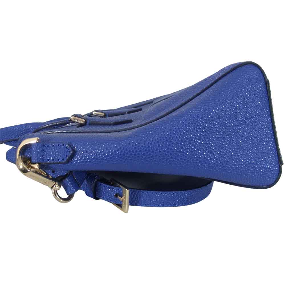 COLE HAAN コールハーン 2way ショルダー ハンド バッグ ブルー系【美品】【中古】