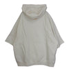 FEAR OF GOD フィアオブゴッド FOG ESSENTIALS ハーフスリーブ カットオフ フーディ ホワイト系 XL【美品】【中古】