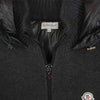 MONCLER モンクレール 国内正規品 MAGLIONE TRICOT CARDIGAN ニット切替 ダウンジャケット グレー系 XL【中古】