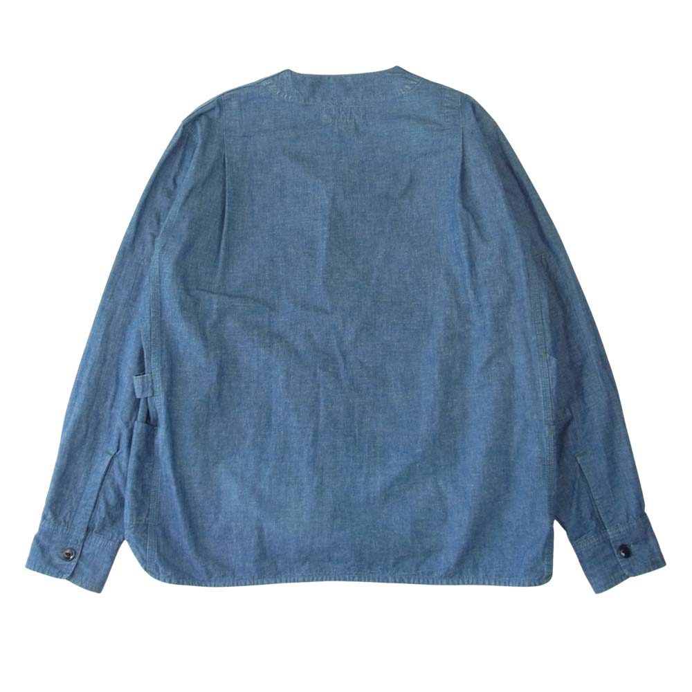 SASAFRAS ササフラス GARDENIA JACKET ガーデニア ジャケット インディゴブルー系 S【中古】