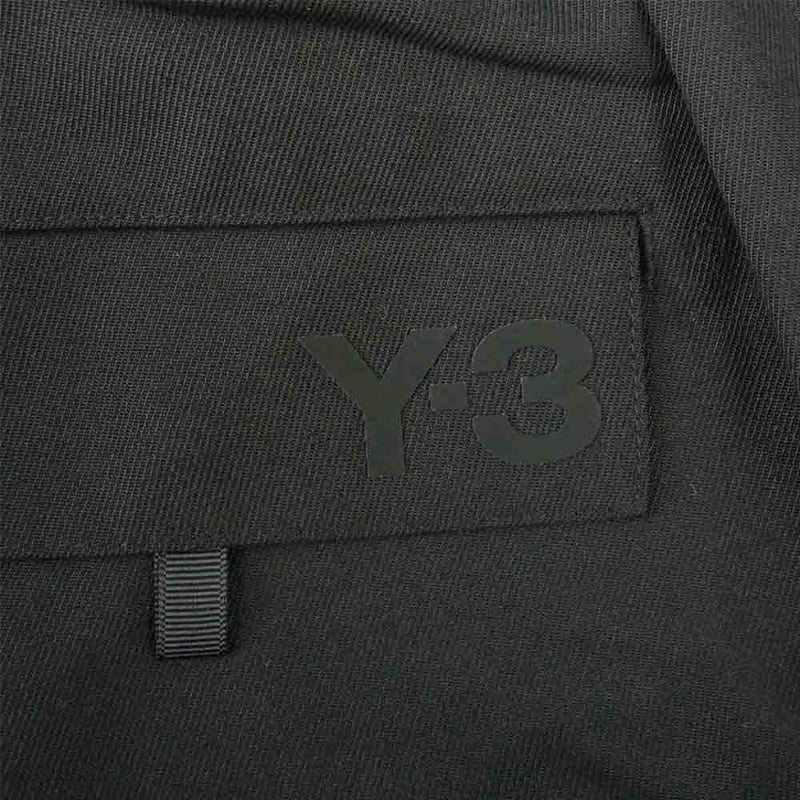 Yohji Yamamoto ヨウジヤマモト Y-3 ワイスリー 20AW GK4594 M CL WO CRG PNT ウール イージー カーゴ パンツ ブラック系 S【新古品】【未使用】【中古】