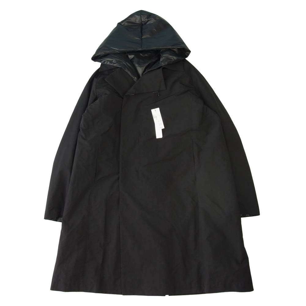 ATTACHMENT アタッチメント 21AW AC93-241 Pe/Nyピーチスキン x CLIMASHIELD ライナー着脱 3WAY フード付 コート ブラック系 3【新古品】【未使用】【中古】