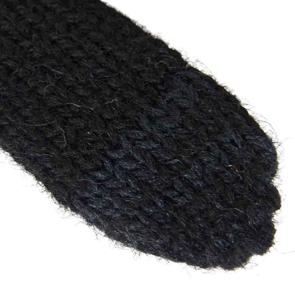 IL BISONTE イルビゾンテ 54192-3-09382 KNIT GLOVES WITH LOGO ロゴ ニット グローブ 手袋 ブラック系 01【新古品】【未使用】【中古】